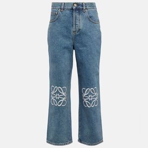 LOEWE cropped jeans size 34 (2)